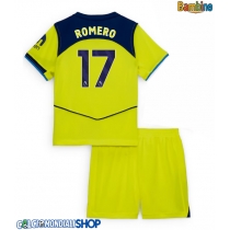 Maglie da calcio Tottenham Hotspur Cristian Romero #17 Terza Maglia Bambino 2025-26 Manica Corta + Pantaloni corti)